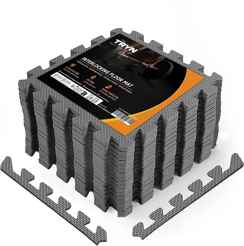 18pc eva foam floor mats - 18pc,